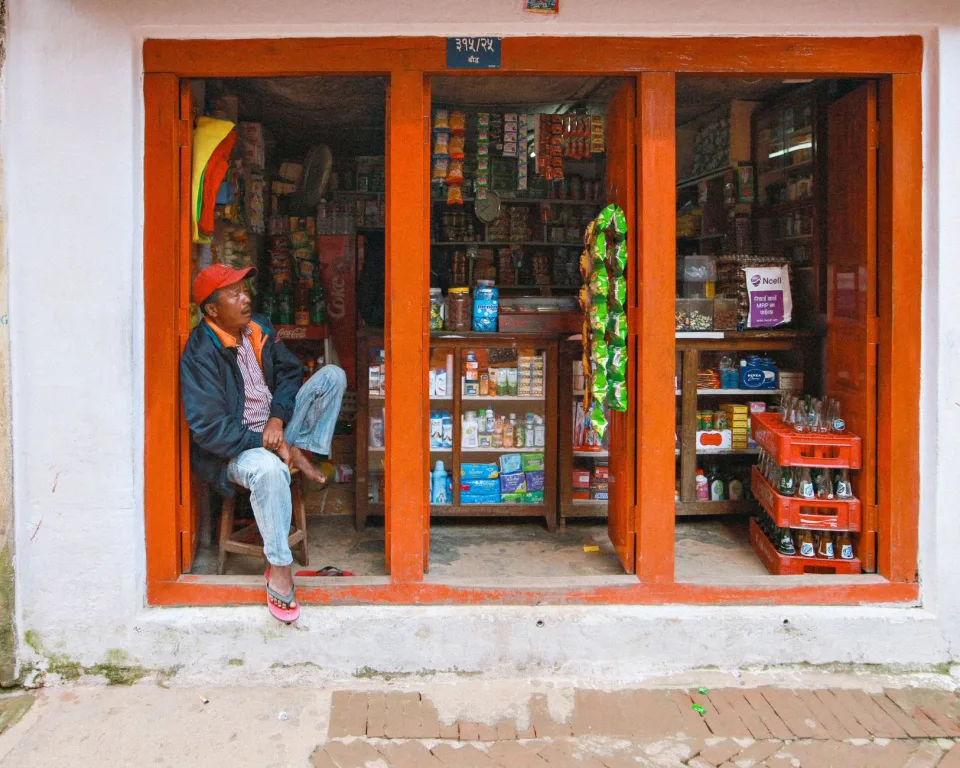 Hàng khô xếp gọn